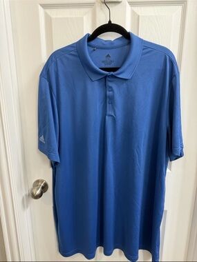 Adidas Golf Men’s Performance Royal Blue Polo